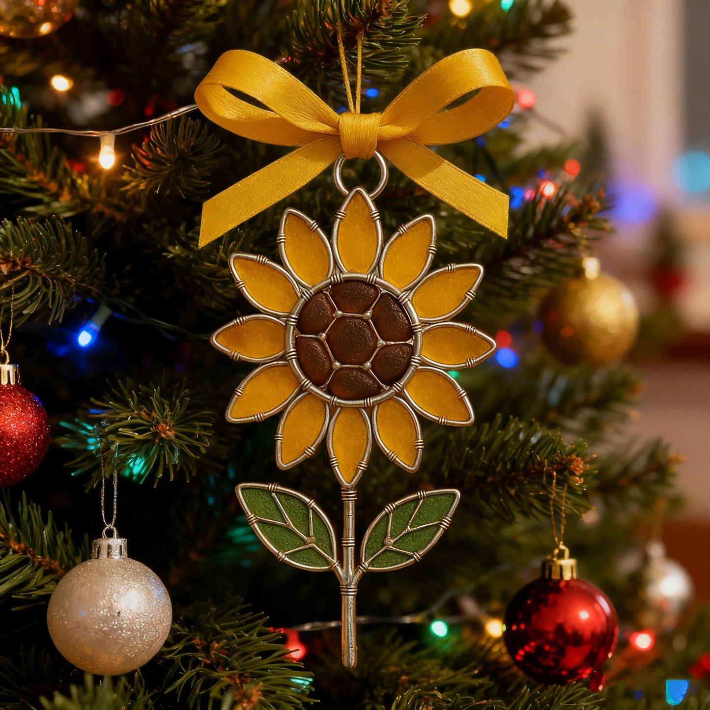 š»Sunflower Ornament mysite
