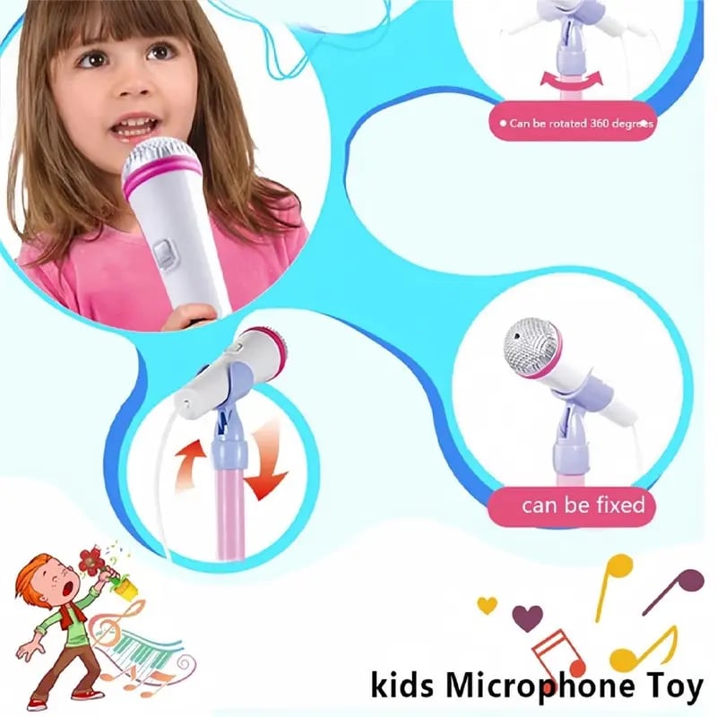 💥LAST DAY SALE 49% OFF💥Microphone Toy, Karaoke Machine Toy with Light mysite