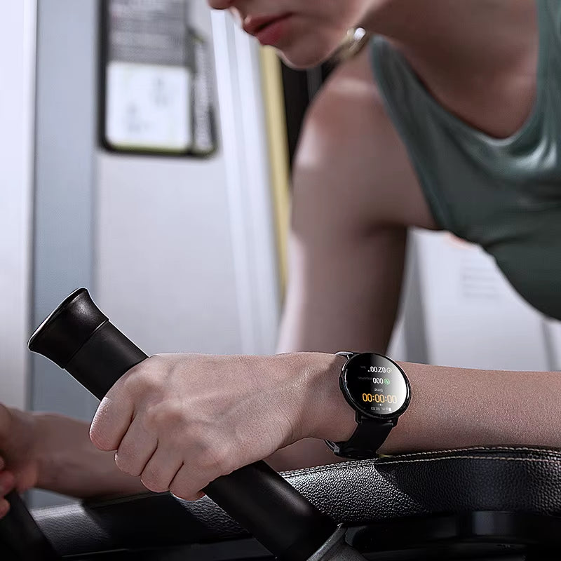 Lite Smartwatch Global Version 1.3Inch AMOLED HD Display IP68 Waterproof App Control Fitness Monitoring Bluetooth Watch