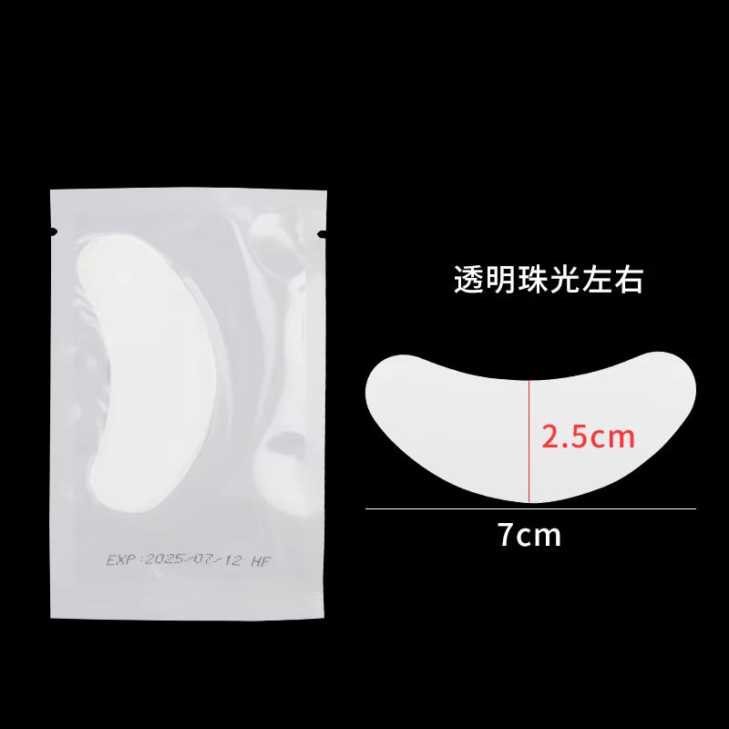 20 Pairs Eyelash under Eye Patches Eye Pad Isolation Remove Hydrogel Eye Patch Sticker Gasket Eyelash Extension Makeup Tools