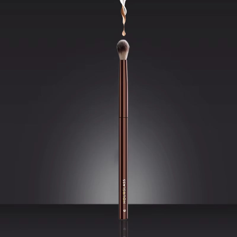 Makeup Brush- No.6 Tapered Blender Brush Soft and Skin-Friendly Fiber Hair Fashion Design Single Eye Brush
