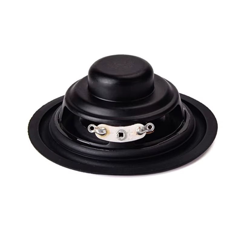 2Pcs 50MM 16 Core 3 Ohm 5W Waterproof Speaker Full Range Speaker Unit Bluetooth Speaker with Sleeve 67MM