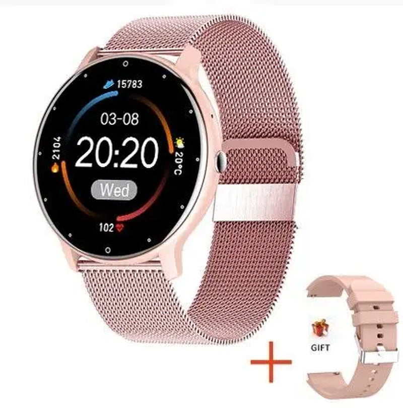 Women Smart Band Watch Real-Time Weather Forecast Activity Tracker Watches Heart Rate Monitor Sports Ladies Smart Watch Men