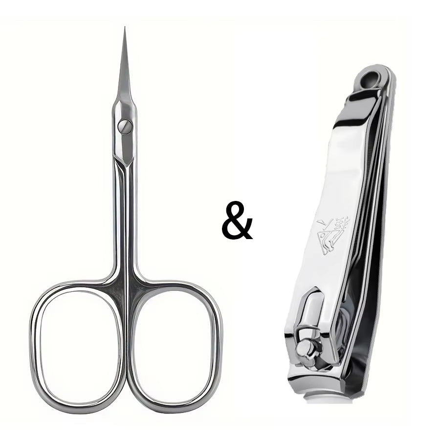 Stainless Steel Professional Dead Skin Scissors Russian Style Front Dead Skin Scissors Barbed Nail Clippers