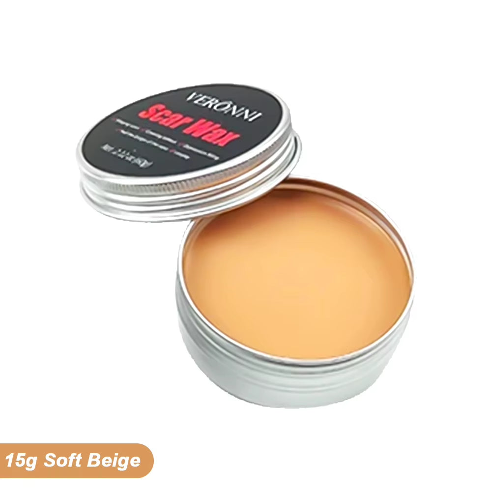 Halloween Scar Wax Special Efficacy Makeup Cosplay Makeup Fake Scar Wax for Face Long-Lasting Modeling Filler Accessories