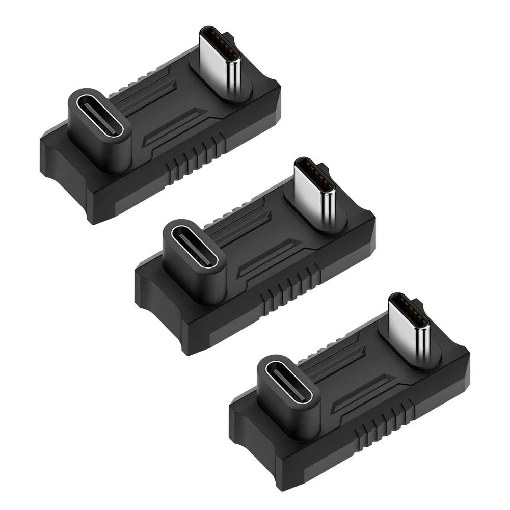 USB-C Aapter for ASUS Rog Ally/Ns Switch Console PD140W Type-C Male Female Adapter 20Gbps 180 Degree U-Shaped Coverter Accessory