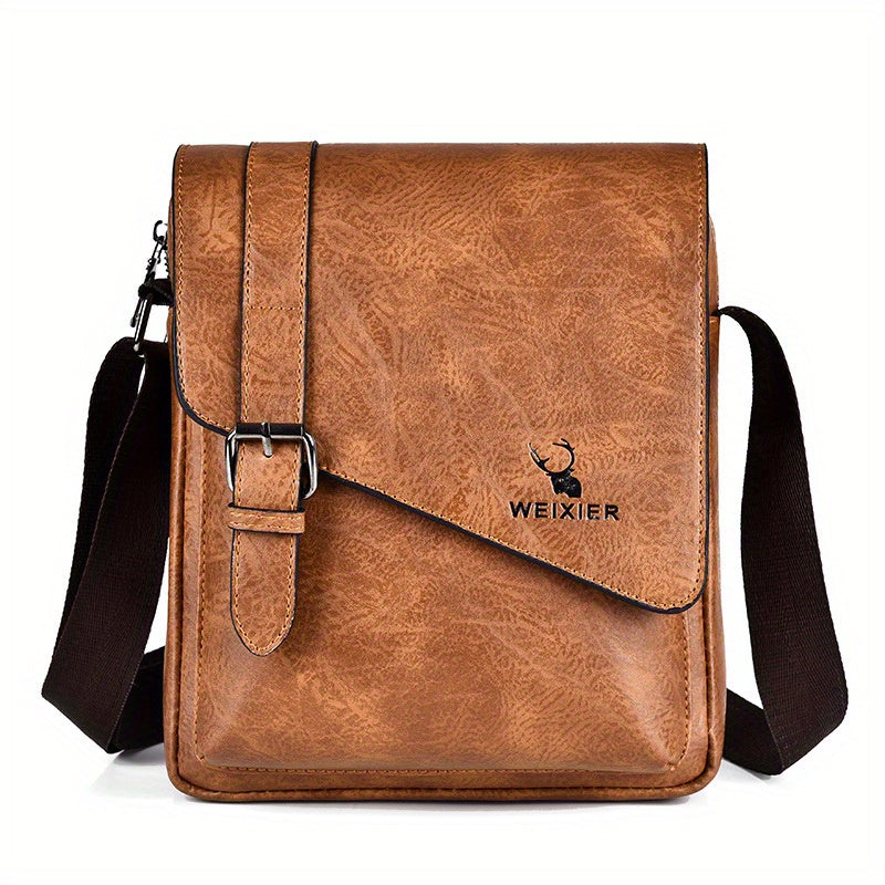 Spring & Summer Pu Leather Shoulder Messenger Bag, Casual Fashion Handbag Beauty Fashion