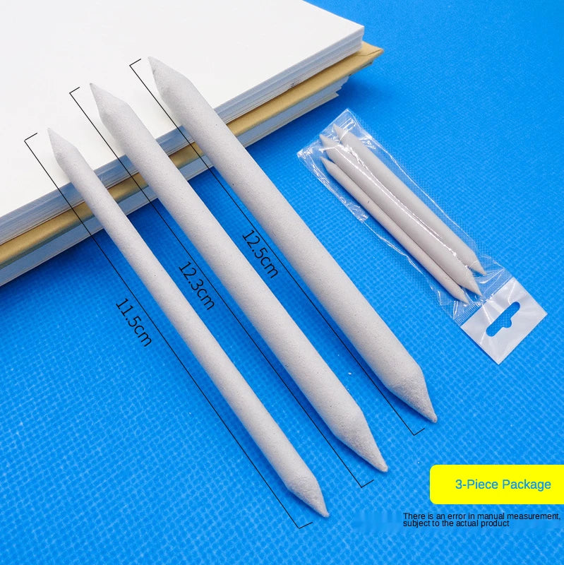 3/6pcs/set Blending Smudge Stump Stick Tortillon Sketch Art White Drawing Charcoal Sketcking Tool Rice Paper Pen Artist Supplies Beauty World Shop