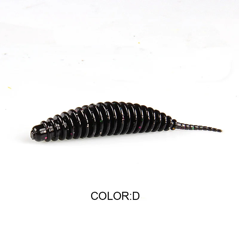 2023 Supercontinent worm bait soft bait Tanta 49mm 65mm fishing lures Pesca carp fishing bass lure Isca artificial PVA Beauty World Shop