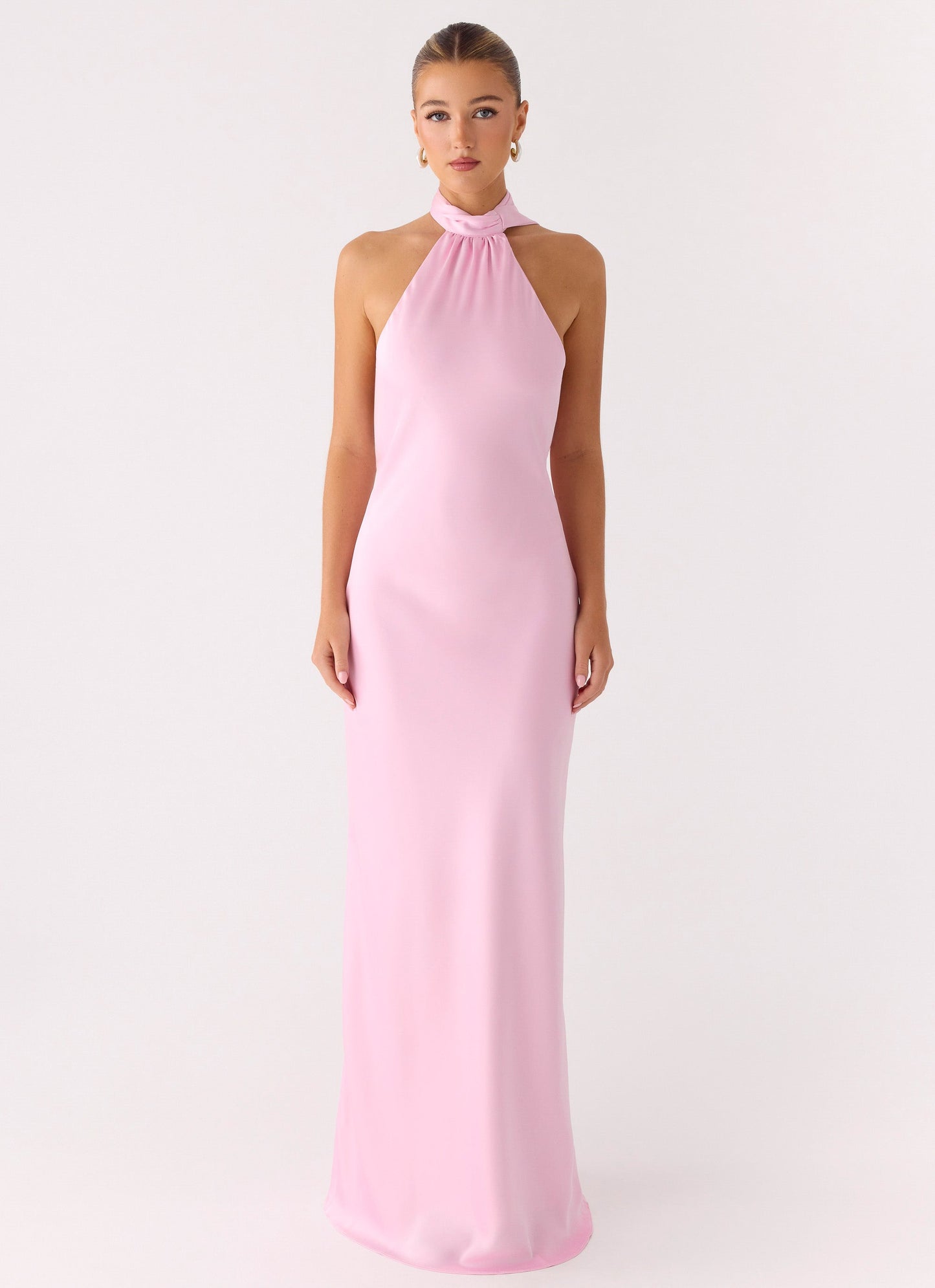 Keena Scarf Maxi Dress - Pink Peppermayo Exclusive