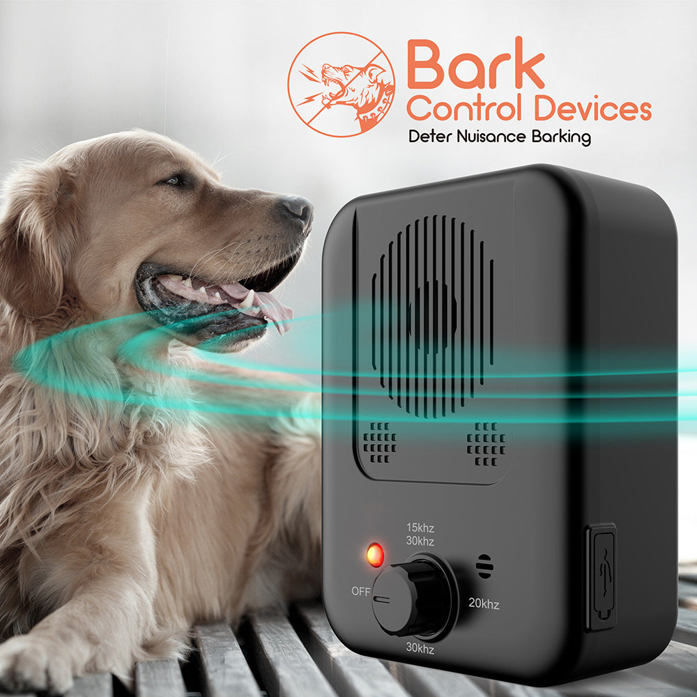 HOMEFISH Ultrasonic Barking Stop Device Dog Driving Device Noise Prevention Training Device Automatic Dog Barking Stop Device