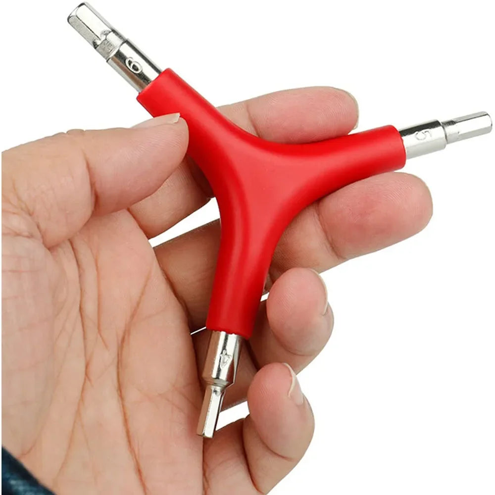1pc Y Shape Bike Allen Wrench Internal Hexagon Wrenches 4mm 5mm 6mm MTB Road Bicycle Cycling Hex Key Tool Beauty World Shop