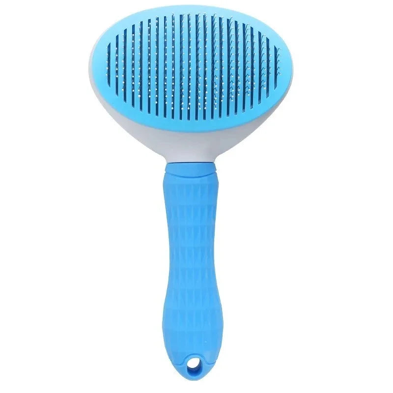 Pet Dog Brush Cat Comb Self Cleaning Pet Hair Remover Brush For Dogs Cats Grooming Tools Pets Dematting Comb Dogs Accessories Beauty Fashion