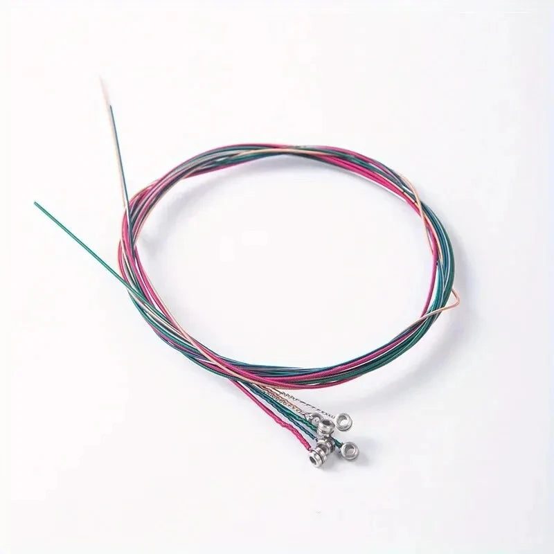 6Pcs/Set High-Quality Acoustic Guitar Strings - Replacement Guitar Strings, Premium Guitar Accessories Beauty World Shop