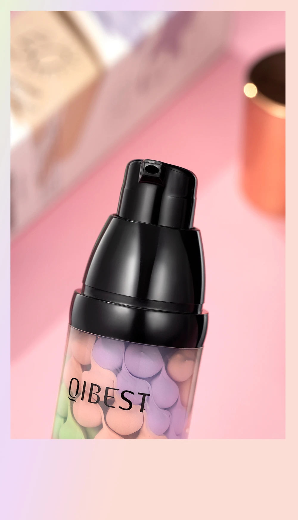 Qibest Three Color Press Release Cream Concealer Isolate Makeup Facial Base Brightening Cream Liquid Concealer Face Primer