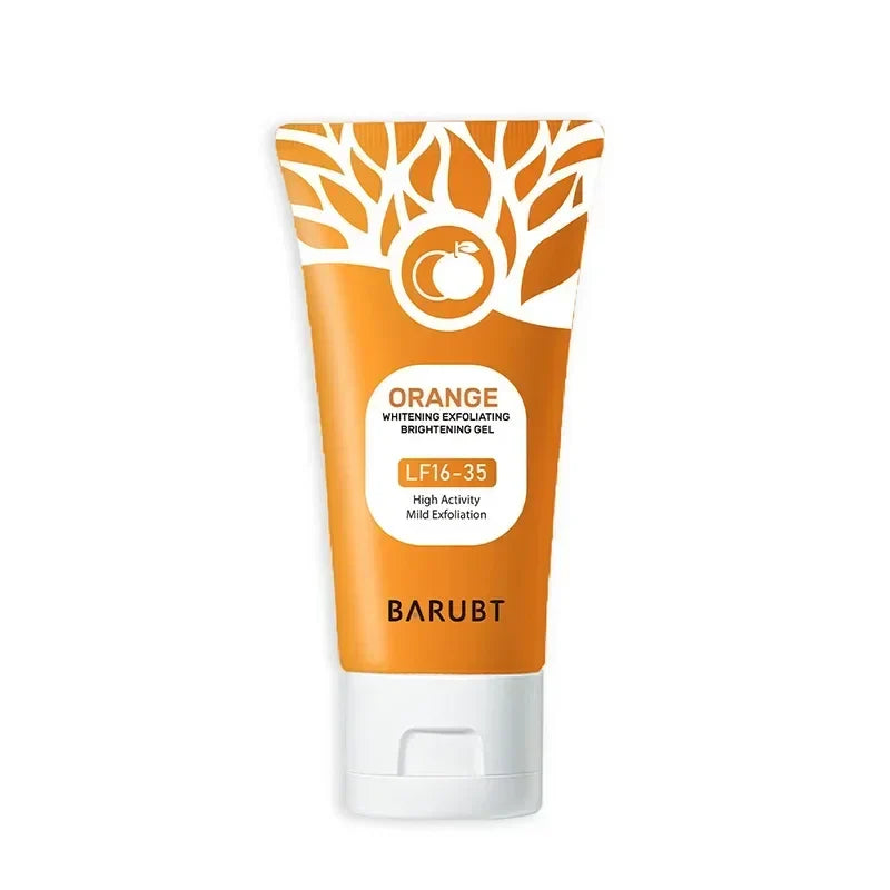 50g Orange Exfoliating Gel For Facial Body Gentle Orange Facial Scrub Body Cleansing Gel Dead Skin Remover Scrub Skin Cleaning Beauty Trend Shop