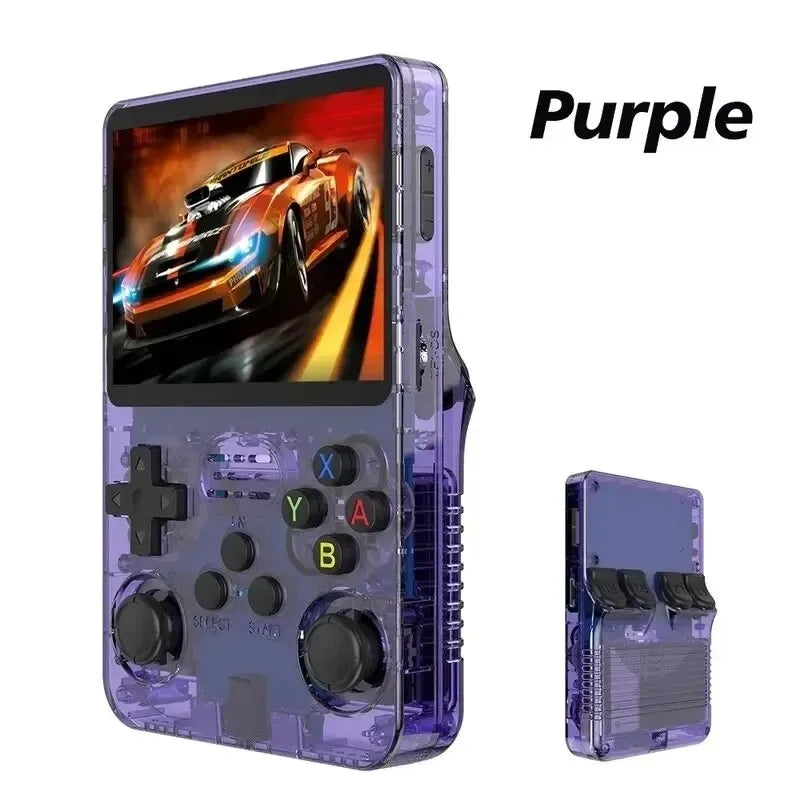 R36S Retro Handheld Video Game Console Linux System 3.5 Inch IPS Screen R35s Plus Portable Pocket Video Player 64GB 128GB Beauty Fashion