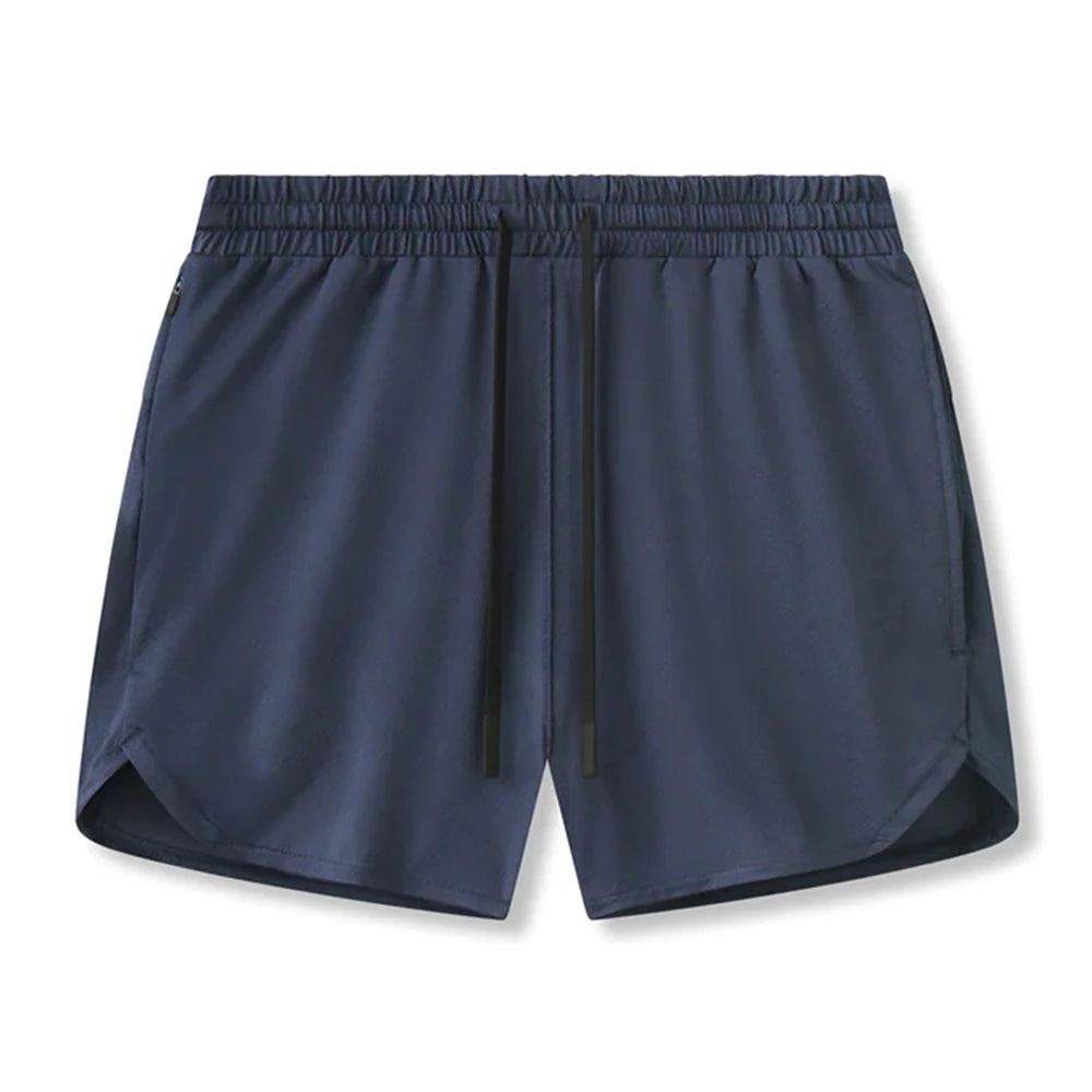 New Summer Men's Sports Shorts Quick Dry Breathable Beach Jogging Single Layer Breathable Shorts Training Basketball Apparel Gym