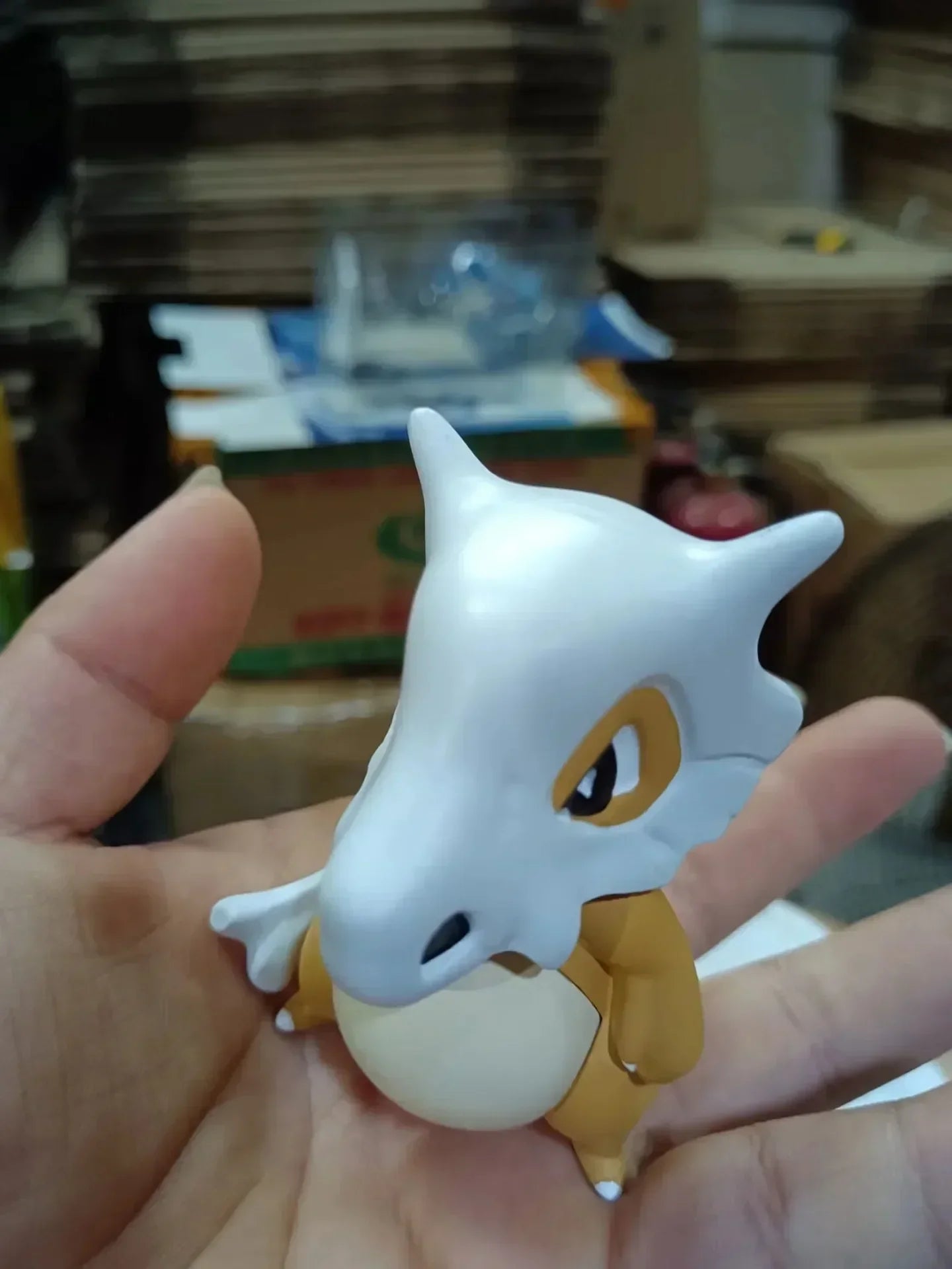 8CM One Piece Pocket Monsters Pokemon Cubone Cute Version Anime Action Figure Toys Beauty World Shop