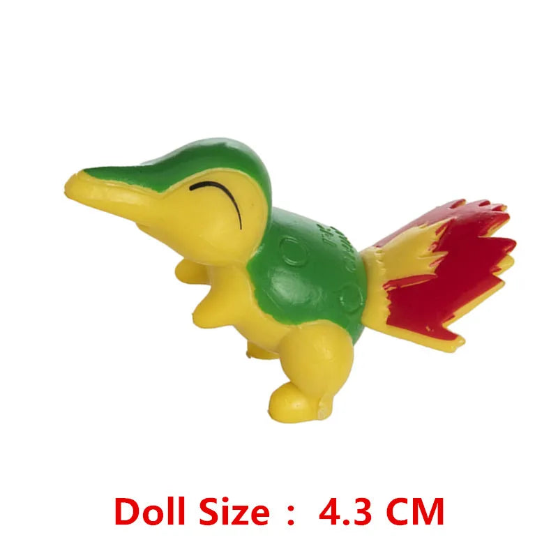 New Pokemon 4-13Cm Cartoons Movie Anime Figure Pikachu Lucario Mewtwo Flying Dragon Pet Action Figures Model Toy Birthday Gifts Beauty World Shop