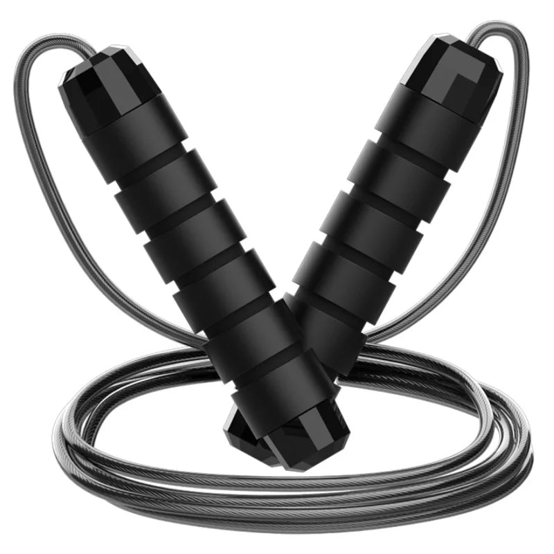 1PCS The New Jump Rope Steel Wire Skipping Exercise Adjustable Jumping Fitness Workout Training Home Sport Equipment Tangle-Free Beauty World Shop