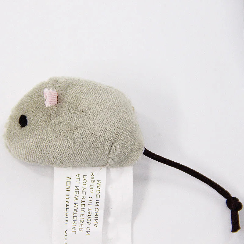 3pcs/set Funny Cat Toy Plush Simulation Mouse Toy Interactive Bite Resistance Plush Mouse Cat Scratch Mouse Toy For Kitten Beauty World Shop