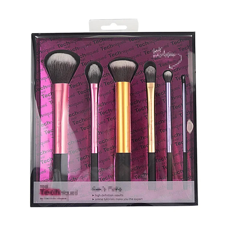 Popular Full Set of Makeup Brush Set Powder Blusher Brush Halo Dye Brush Eye Shadow Brush Beauty Egg Beauty World Shop