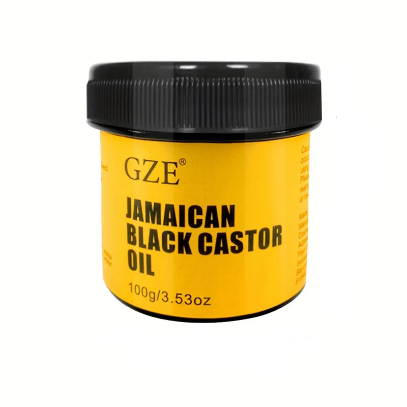 GZE JAMAICAN Black Castor Oil Pure Cold-Pressed for Hair Growth, Skin Moisturizing and Scalp Health - Promoting Thick Hair Beauty World Shop
