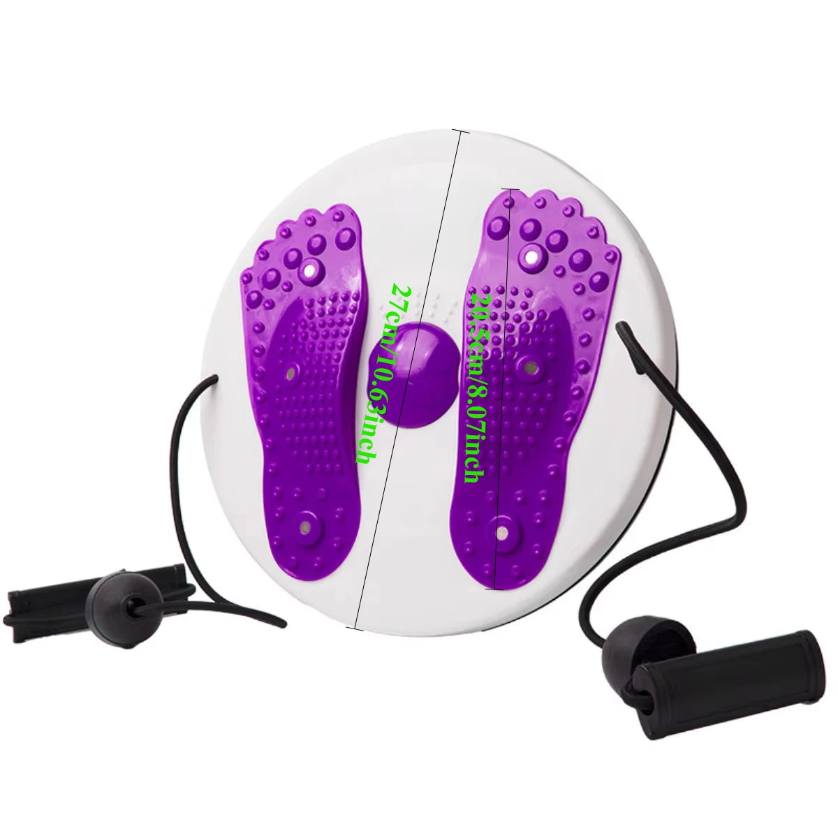 Exercise Waist Twisting Disc Foot Massage Waist Torsion Disc Fitness Equipment Portable Magnetic Tension Waist Twisting Machine Beauty World Shop