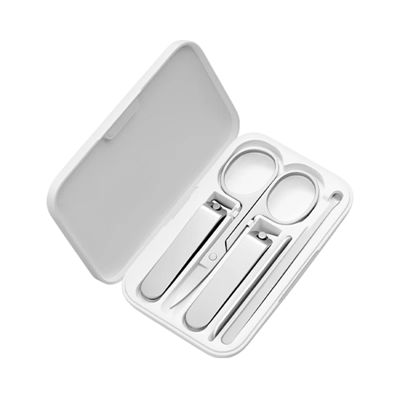 Original MIJIA Nail Clipper Stainless Steel Anti-splash Cover Trimmer Pedicure Tool Portable Professional Travel Hygiene Kit Beauty World Shop