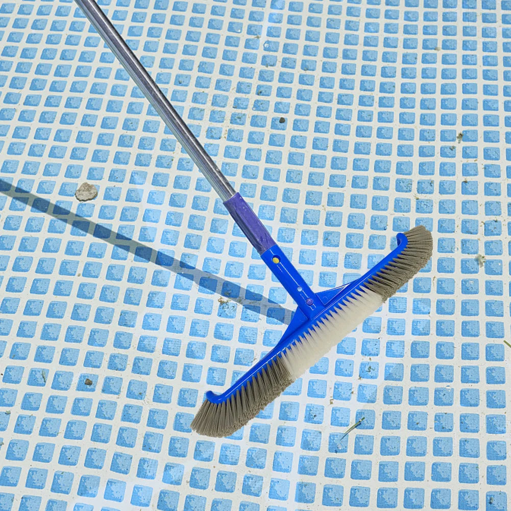 Swimming Pool Brush Durables Pool Floor Wall Cleaning Tool Pool Broom Algae Remover Scrubber Portable Pool Cleaning Broom Beauty World Shop