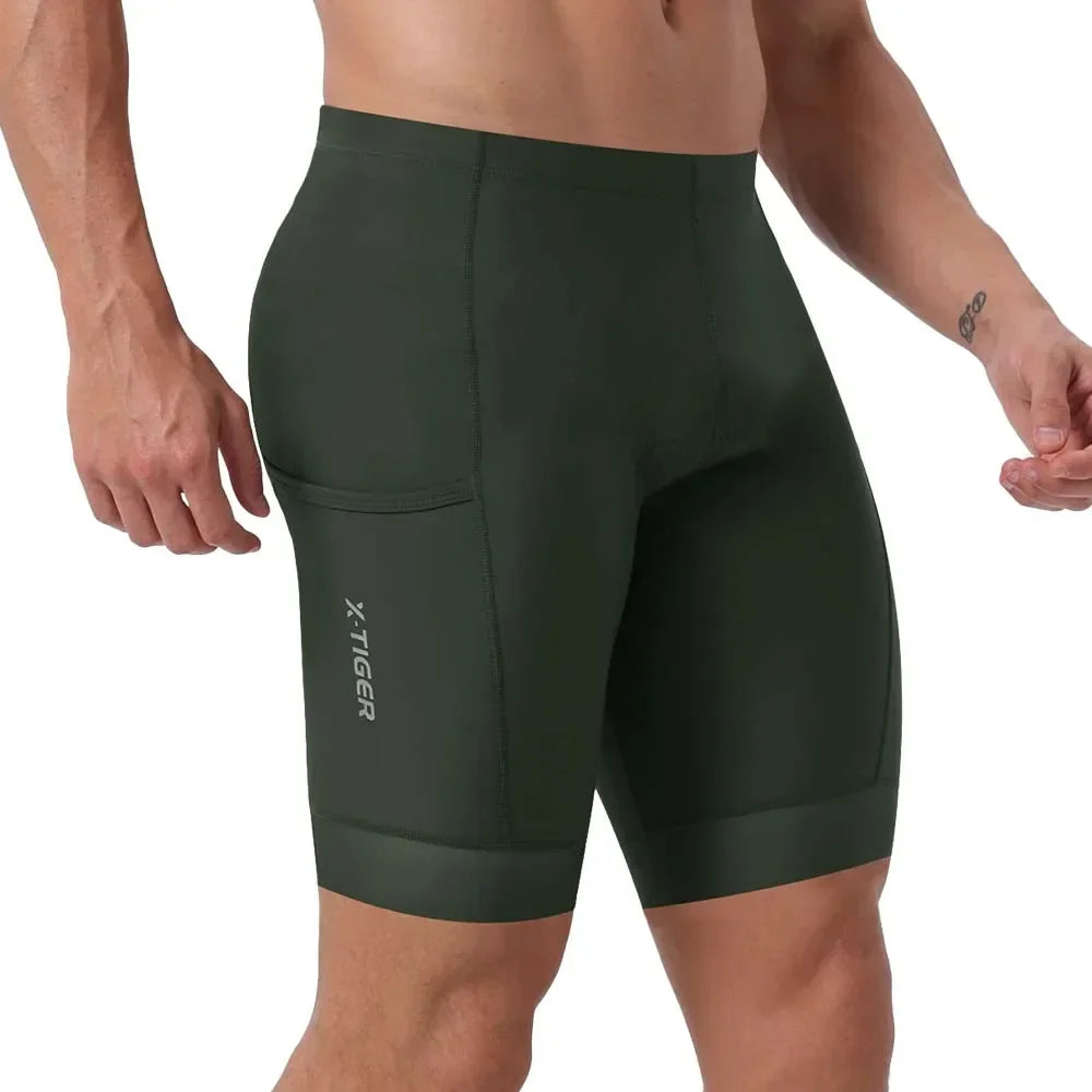 X-TIGER Cycling Shorts 6D Gel Cushioned Cycling Shorts MTB Cycling Briefs Cycling Lounge Pants Yoga Pants Sports Fitness Pants Beauty World Shop