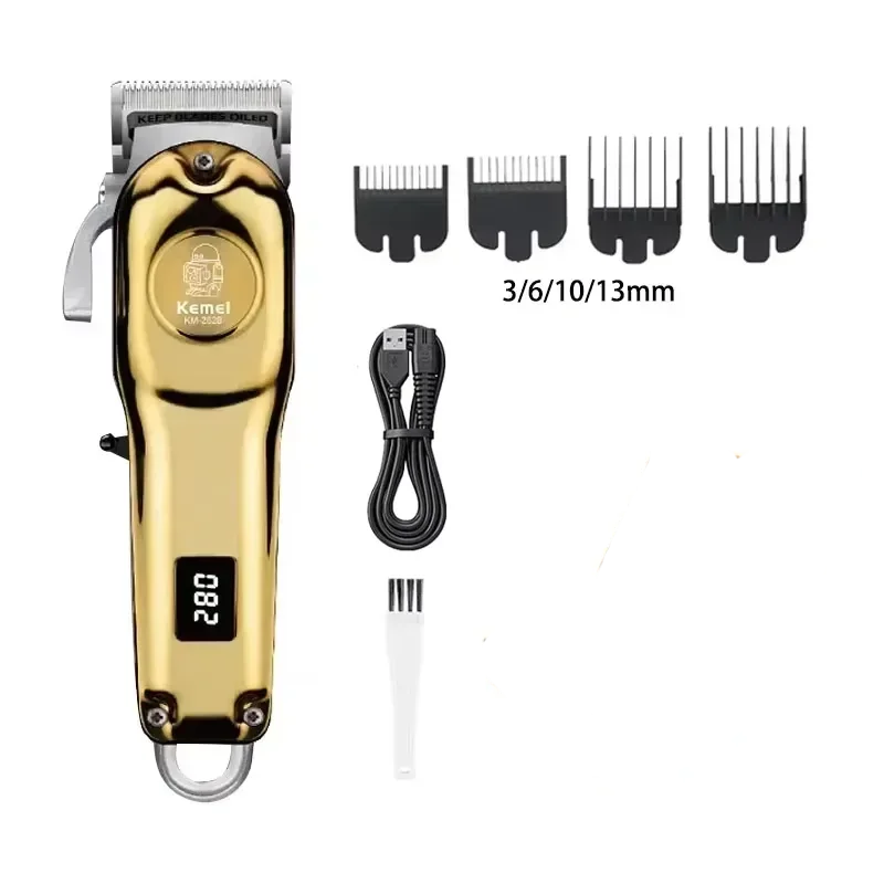 Kemei Hair Clippers KM-2628 KM-678 KM-2024 Professional Electric Beard Clipper Rechargeable Men's Shaver Hair Trimmer Kit Men Beauty Trend Shop