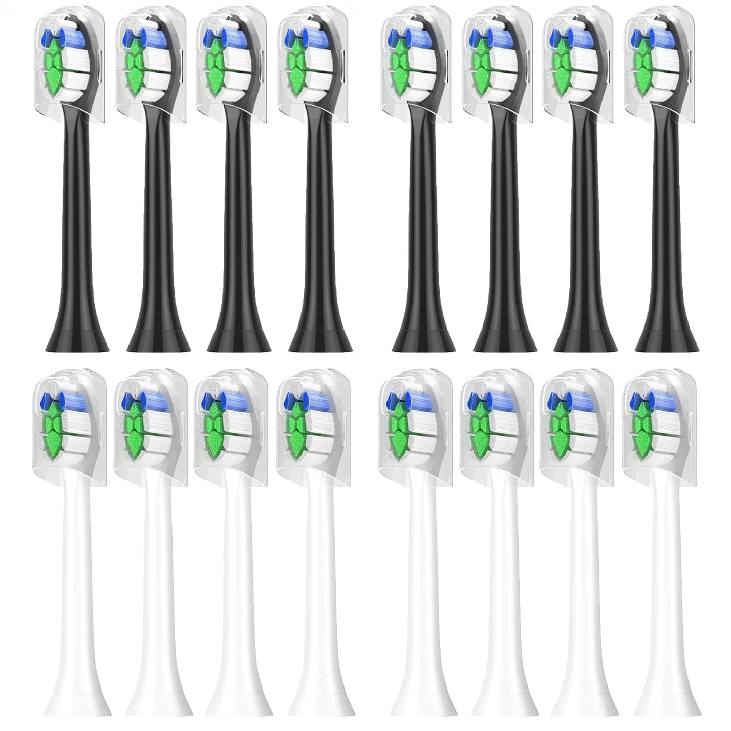 4/8/12/16 Pcs Replacement Toothbrush Heads Compatible with Philips Sonicare Electric Toothbrush Refills for 1100 2100 4100 5100 Beauty World Shop