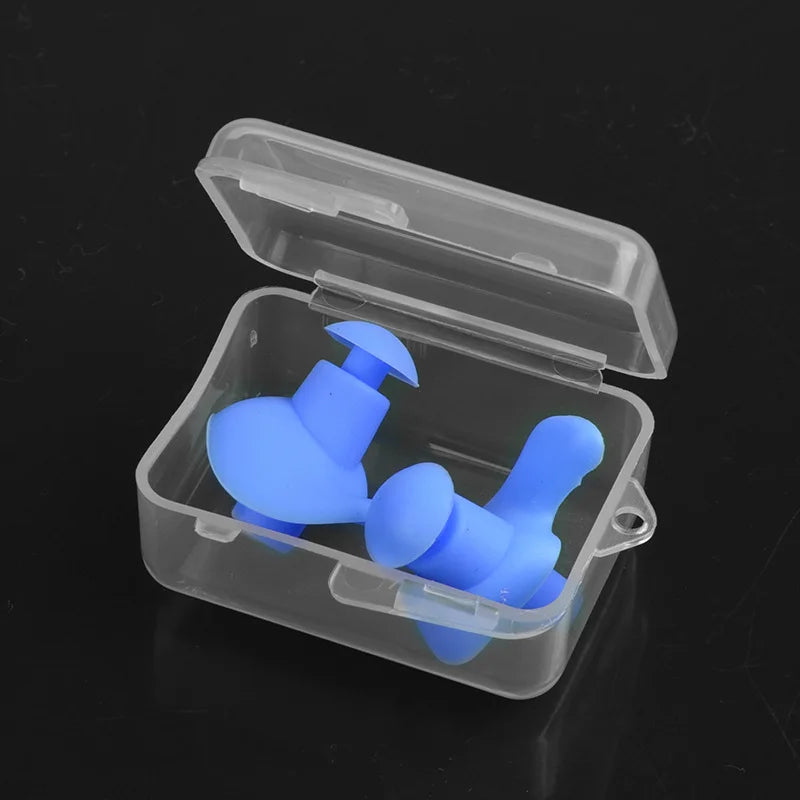 Durable Earplugs Classic Delicate Texture 1 Pair Waterproof Soft Earplugs Silicone Portable Ear Plugs Swimming Accessories Beauty World Shop