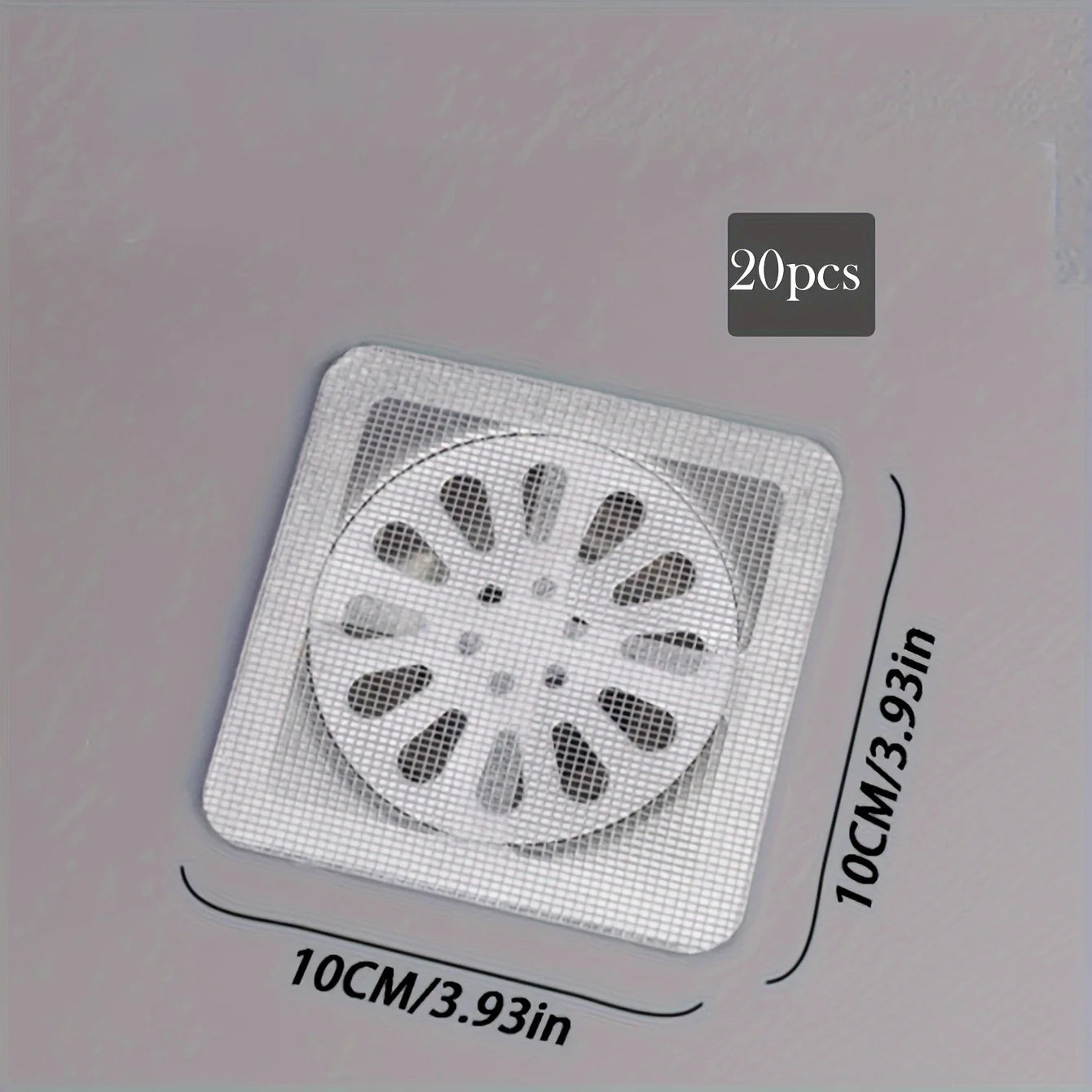 Floor Drain Sticker, Insect-proof Self-adhesive Bathroom Hair Filter Net, Sewer Filter, Kitchen Anti-blocking Mesh Net Beauty World Shop