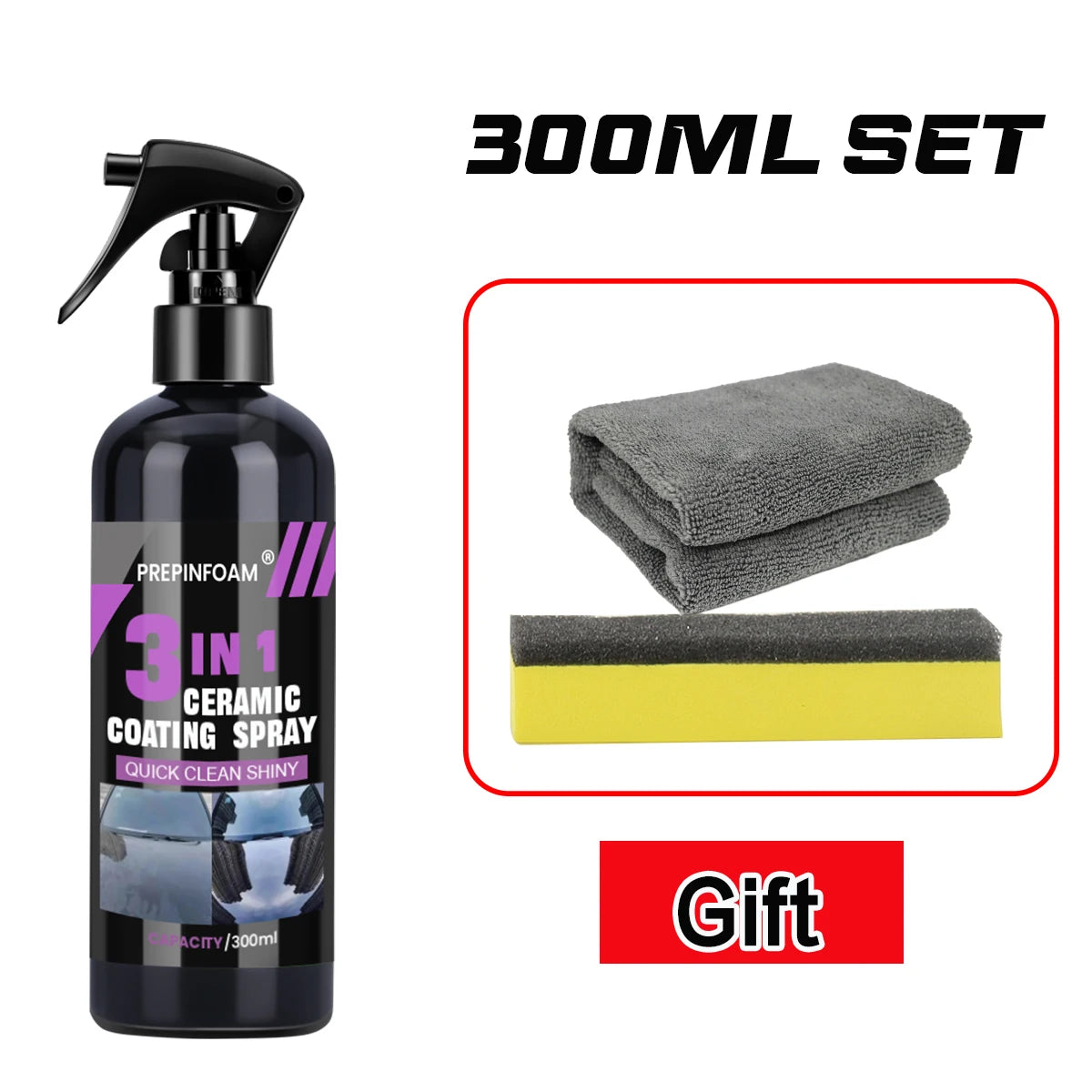3 in 1 Car Ceramic Nano Coating Liquid Coatin Nano Crystal Hydrophobic Layer Polishing Paint Coating Agent Polish Nanos Coatings Beauty World Shop