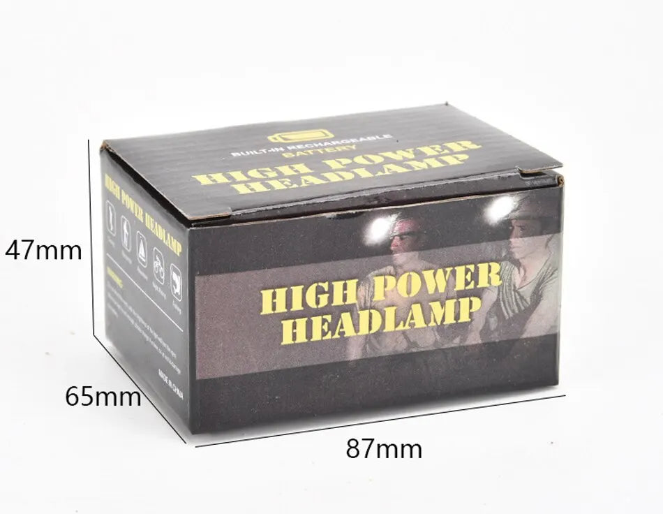 Rechargeable COB LED USB Headlamp Strong Magnetic Powerful Headlight Super Bright Waterproof Head Torch For Outdoor Fishing Beauty World Shop