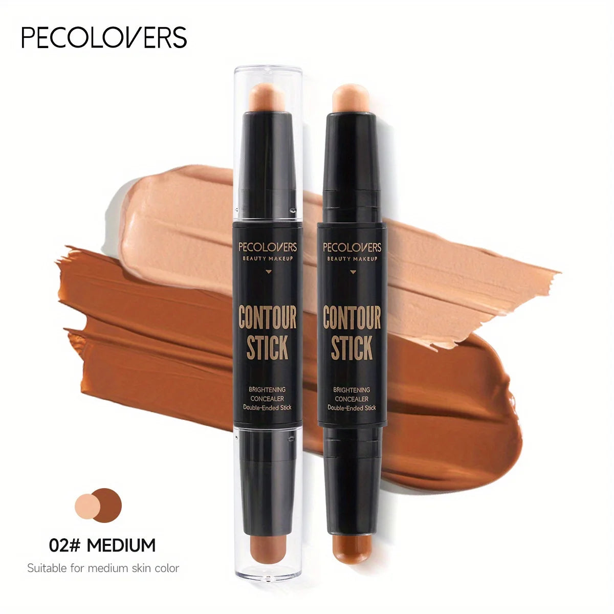 Contouring Stick with Double-headed Concealer Highlighter for Three-dimensional Nose Bridge Shadow V Face High Nose Bridge Beauty World Shop