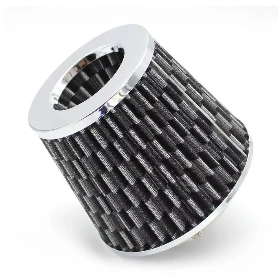 76MM 3 Inch Car Air Filters Vent Filter High Flow Intake Kit Mesh Cone Engine Protector Replacement Auto Accessories Universal Beauty World Shop