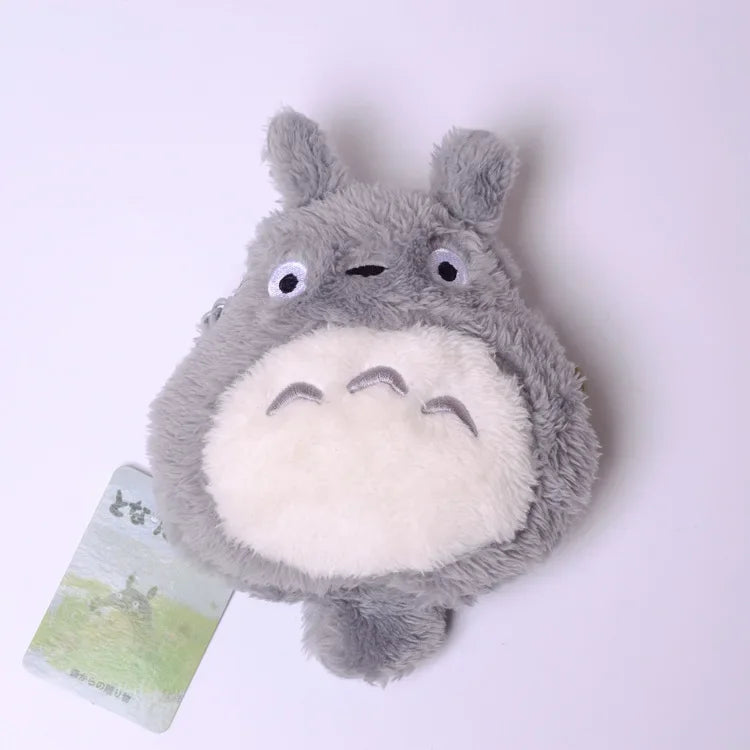 12cm Cartoon Totoro Plush Coin Purse Kawaii Japanese Toy Totoros Doll Cute Movie Character Children Birthday Gift Beauty World Shop