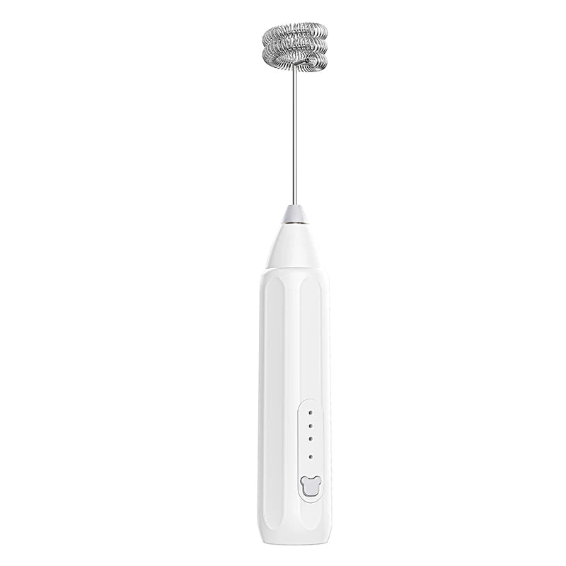 MINI Coffee Frother USB Rechargeable 3 Speeds Foam Maker Coffee Milk Mixer Electric Handle Blender Egg Beater Hot Cooking Tools Beauty World Shop