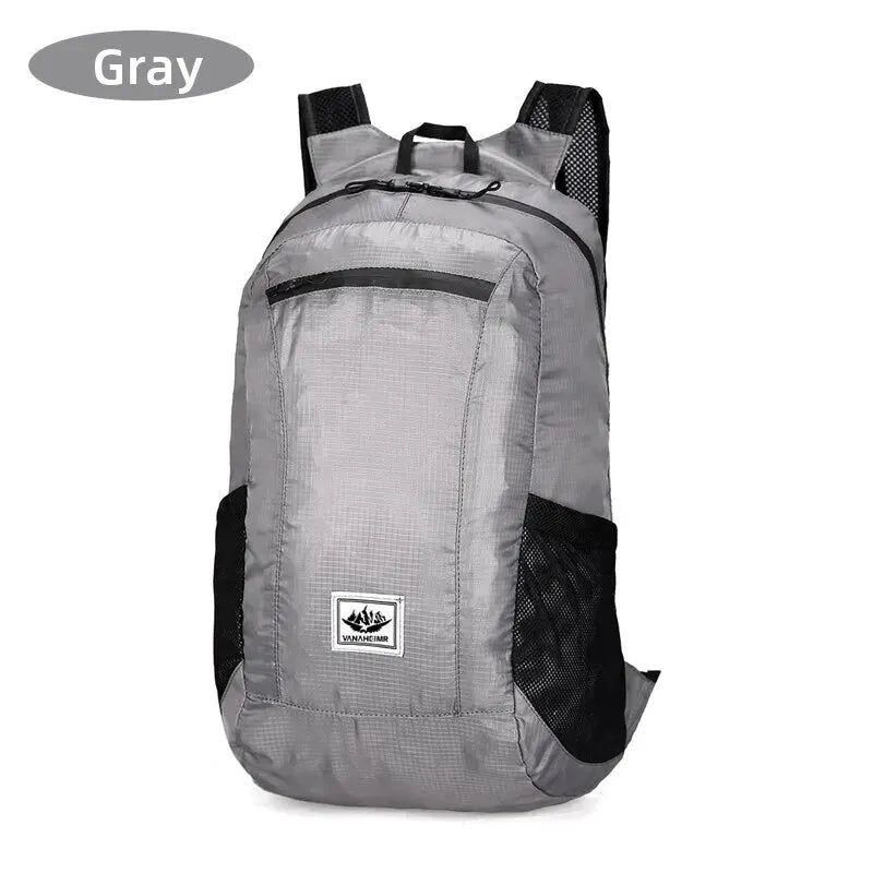 Outdoor Hiking Bag 20L Lightweight Portable Backpack Foldable Waterproof Folding Ultralight Pack for Women Men Travelling Hiking Beauty World Shop
