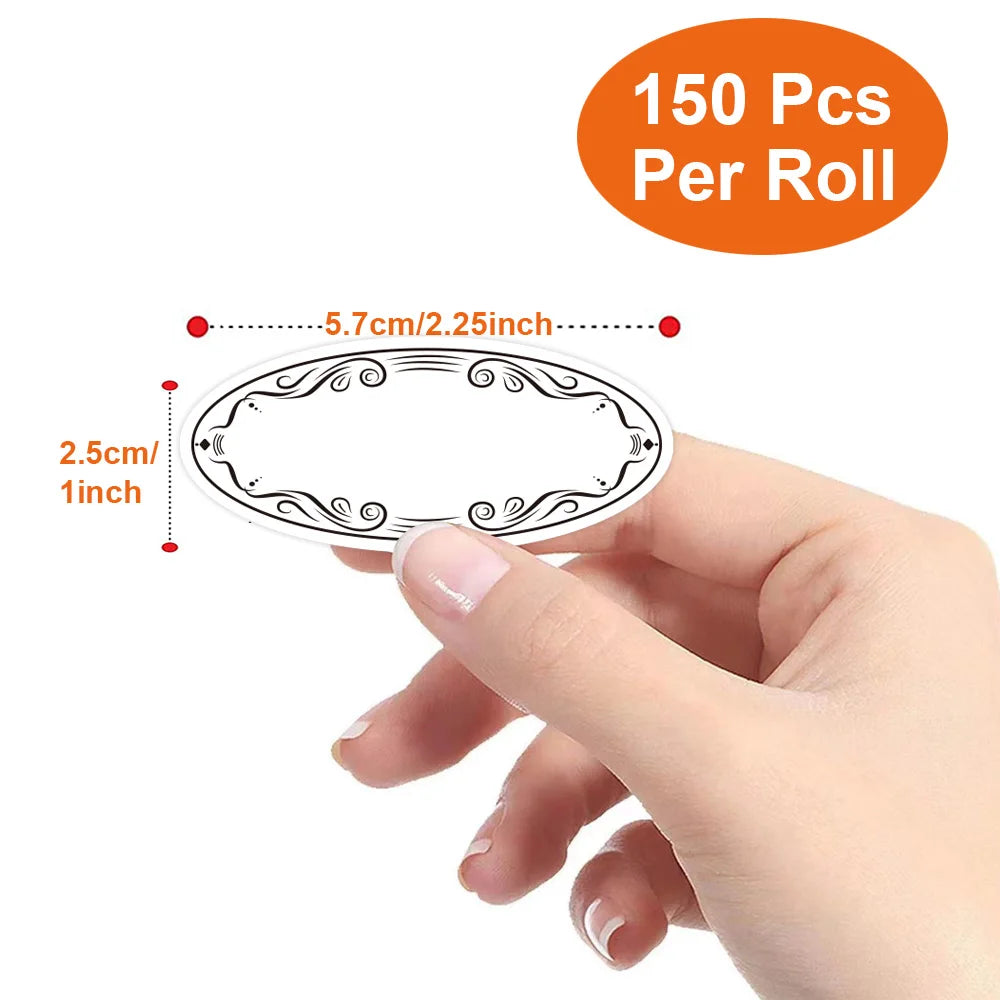 150Pcs/Roll Food Safe Date Labels for Fridge Freezer, 1x2.25Inch Storage Organizer Stickers for Beverages Fruits Veggies Kitchen Beauty World Shop