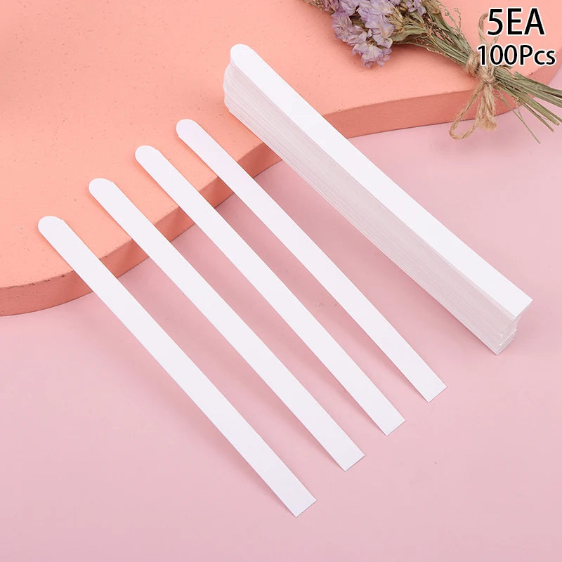 100pcs/lot Round Head Testing Aromatherapy Fragrance Perfume Essential Oils Test Tester Paper Strips Flower Shape Beauty World Shop