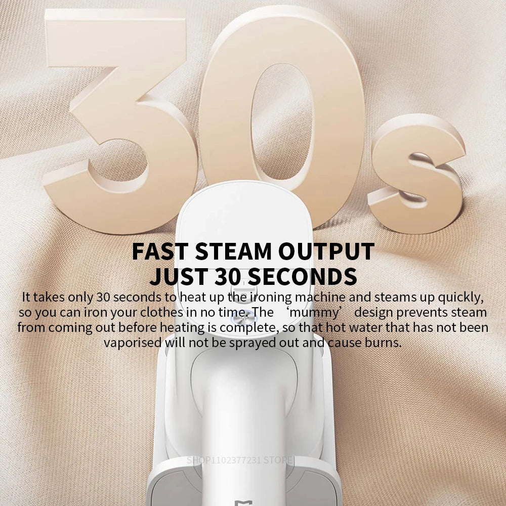 Original MIJIA Handheld Steam Lroning Machine Home Appliance Portable Garment Steam Cleaner Iron For Clothes Beauty World Shop