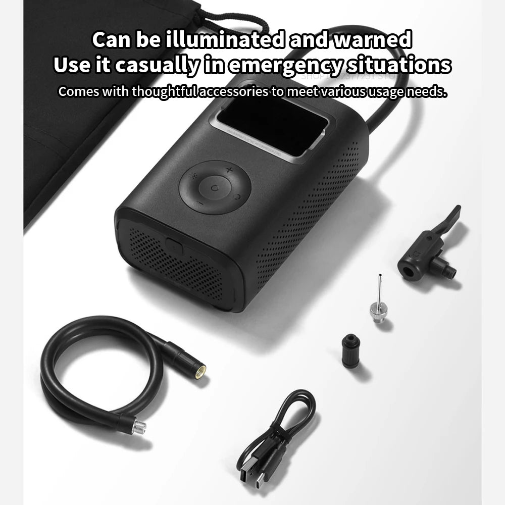 New MIJIA Air Pump 2 Pro Portable Electric Air Compressor Mi Inflatable Treasure 150psi High Pressure Motorcycle Car Soccer Beauty World Shop