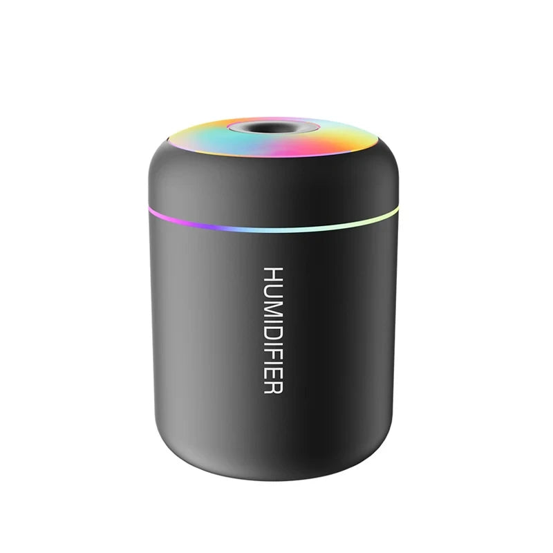 HOMEFISHMini Air Humidifier Usb Aroma Diffuser Essential Oil Purifier Cool Mist Sprayer Home BedroomLED Desktop humidificador Beauty World Shop