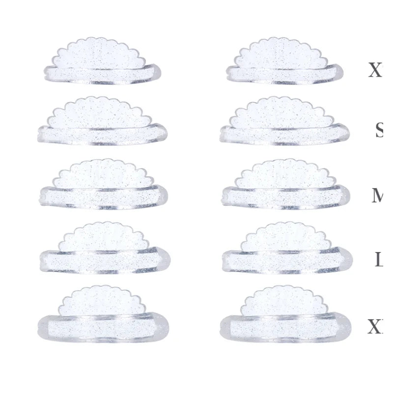 5 Pair 5 Size Lash Lift Silicone Pads Eyelash Perm 3D Curler Eye Patches Applicator Tools Eyelashes Extension Accessories Beauty World Shop