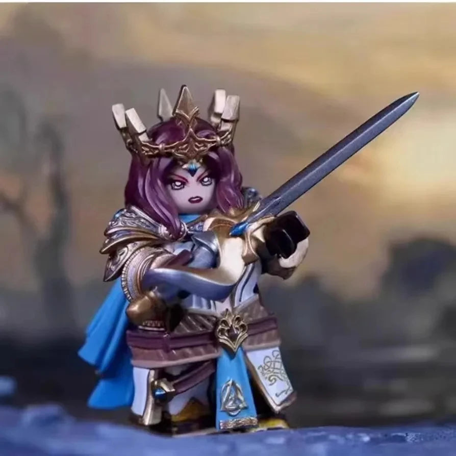 2025 NEW GP201 Lich King Medieval Round Table Knights building block Anime bricks Action Figure Collection Model Doll Toy Gifts Beauty World Shop